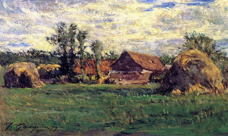 Los Montones, o Alrededores de Pontoise - Paul Gauguin