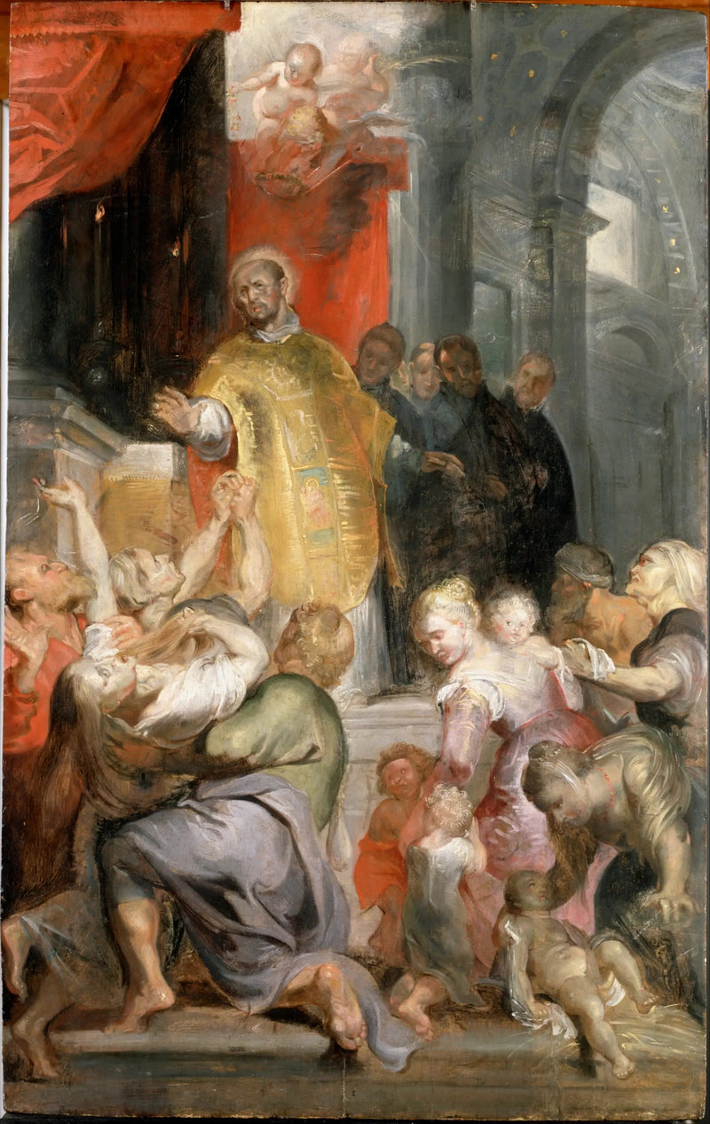 Los milagros de san Ignacio de Loyola - Peter Paul Rubens