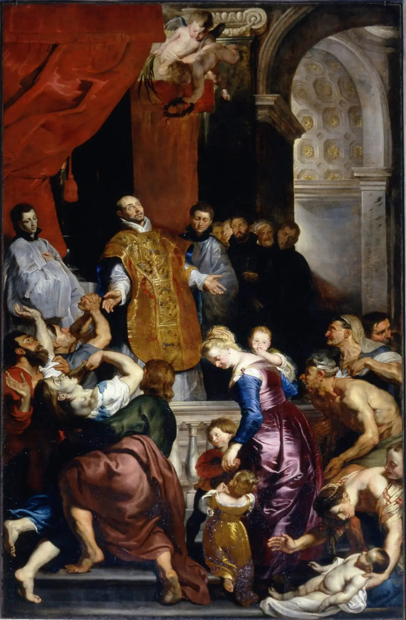 Los milagros de san Ignacio - Peter Paul Rubens