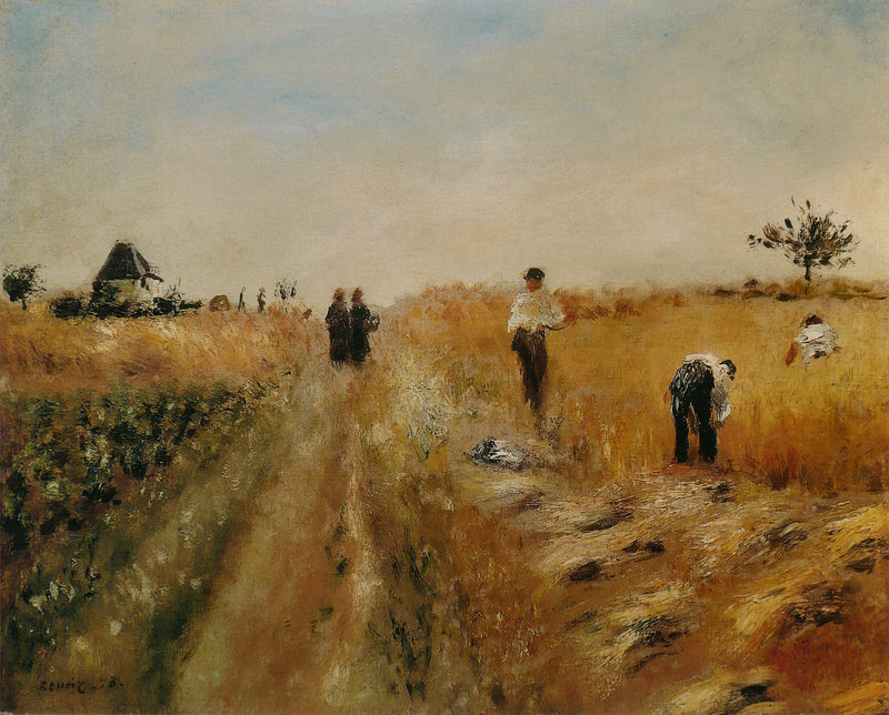 Cosechadores - Pierre-Auguste Renoir