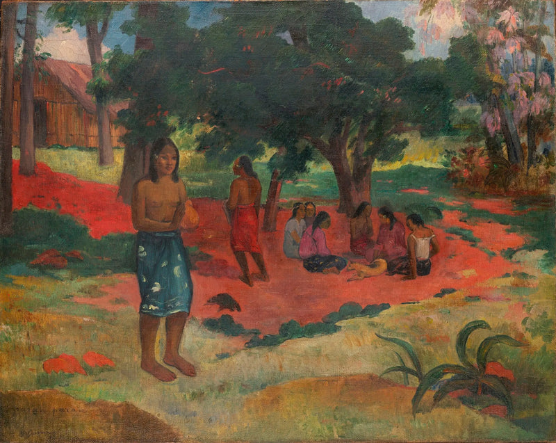 Las palabras susurradas - Paul Gauguin