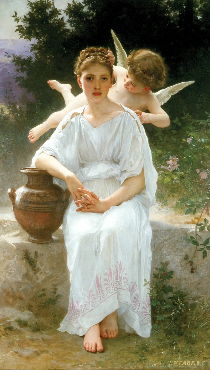 Los Susurros del Amor - Bouguereau