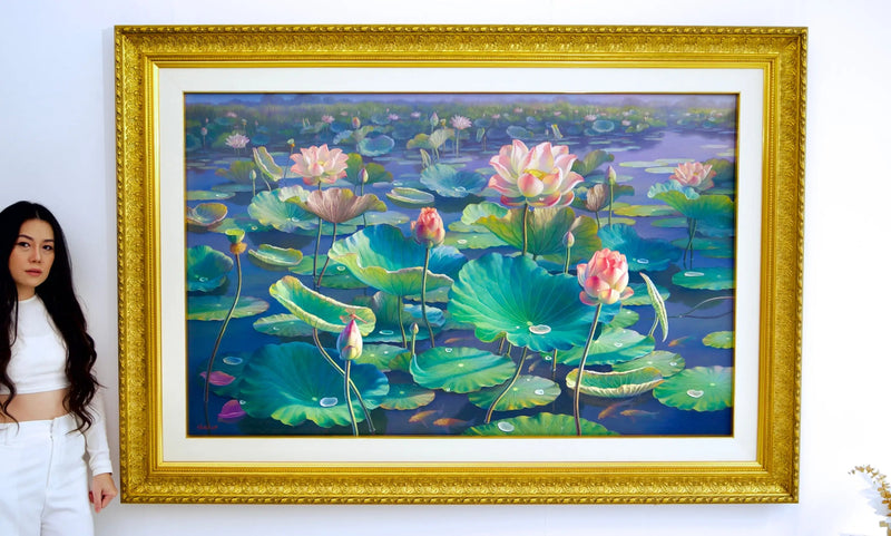 Los nenúfares II | 160 x 100 cm