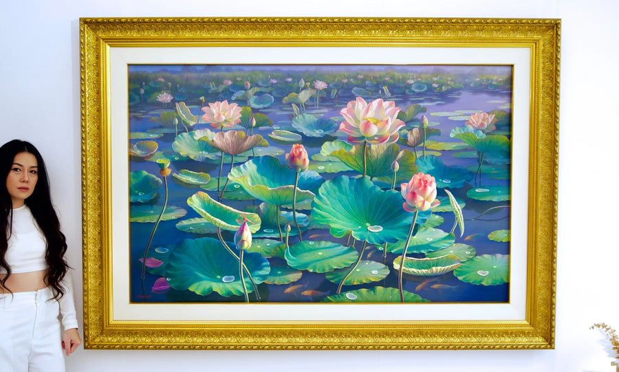 Los nenúfares II | 160 x 100 cm