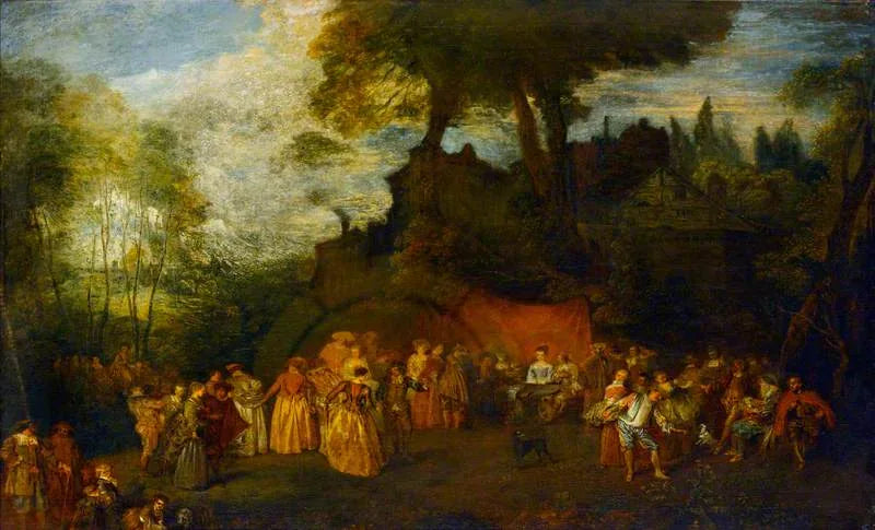 Las bodas - Antoine Watteau