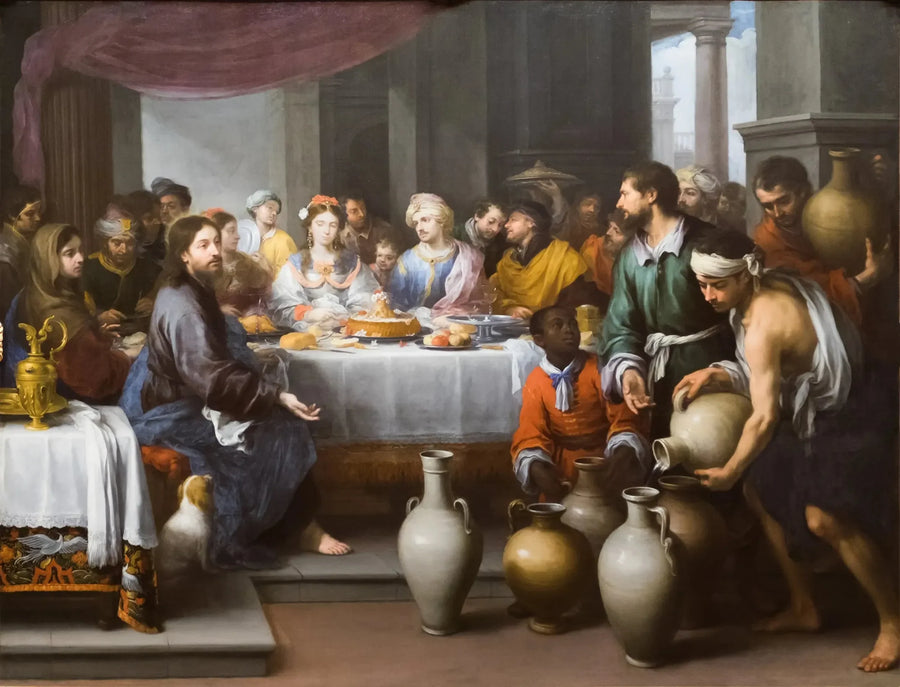 Las Bodas de Caná - Bartolomé Esteban Murillo