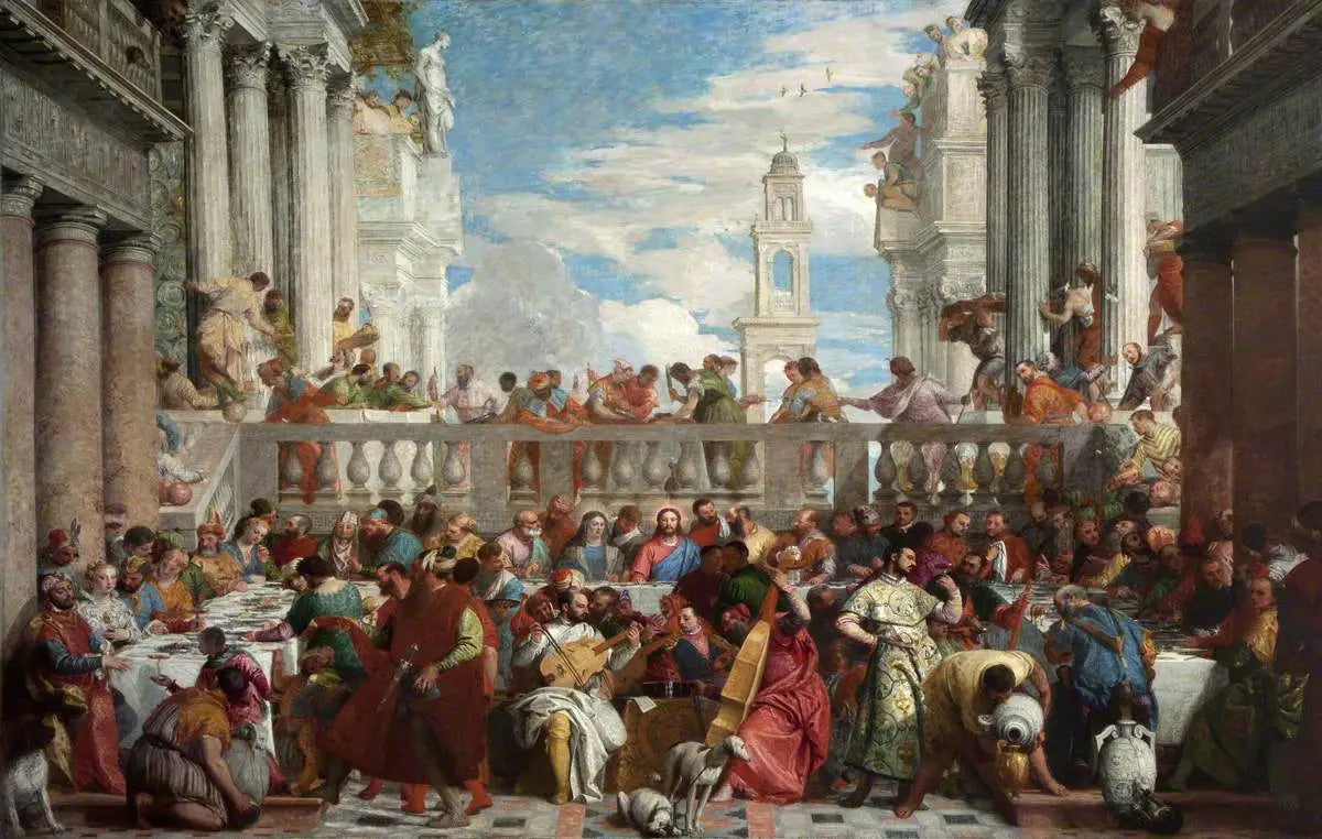 Les Noces de Cana (d'après Paul Véronèse) - Henri Fantin-Latour image 1 reproduction réalisée par Alpha Reproduction