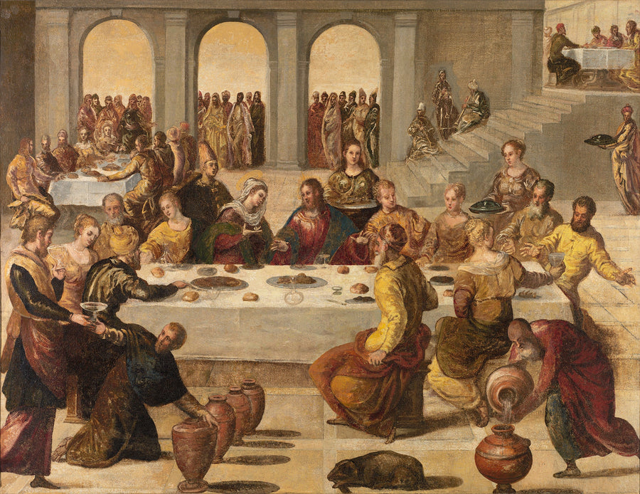 Las Bodas de Caná - Jacopo Tintoretto