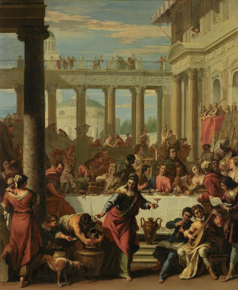 Las Bodas de Caná - Sebastiano Ricci
