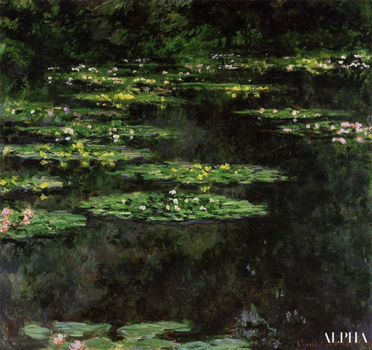 Les Nymphéas - Claude Monet - Reproductions de tableaux et peintures haut de gamme