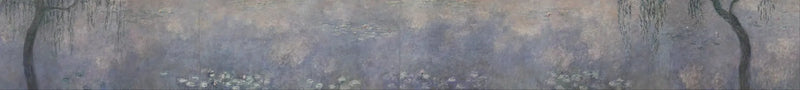 Los Nenúfares: Los Dos Sauces - Claude Monet