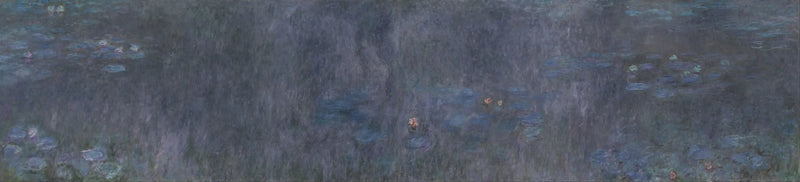 Los Nenúfares: Reflejos de árboles - Claude Monet