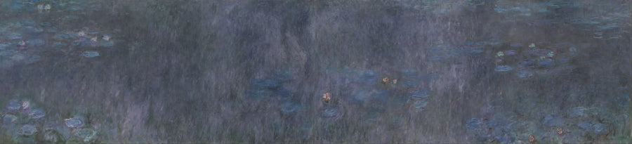 Los Nenúfares: Reflejos de árboles - Claude Monet