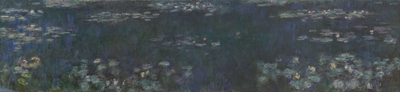 Los Nenúfares: Reflejos verdes - Claude Monet