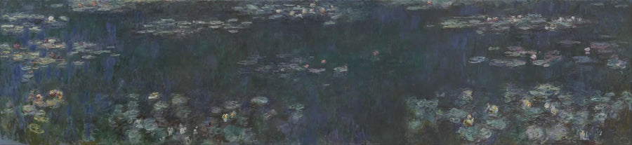 Los Nenúfares: Reflejos verdes - Claude Monet