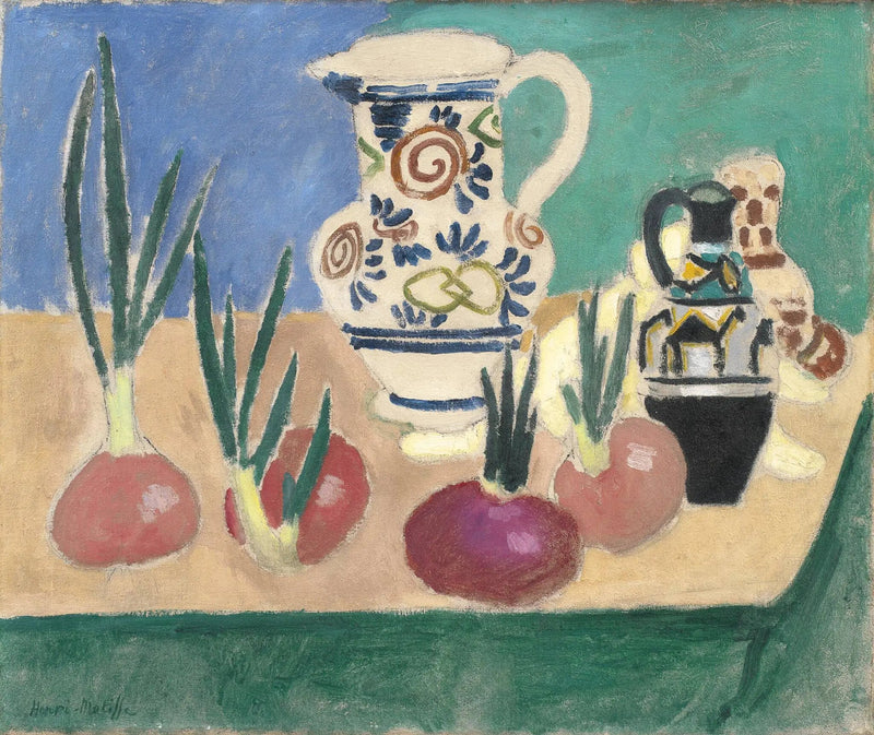 Las cebollas rosas - Henri Matisse