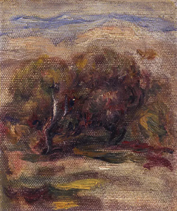 Los Olivos en Cagnes-sur-Mer - Pierre-Auguste Renoir