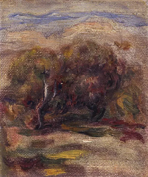Los Olivos en Cagnes-sur-Mer - Pierre-Auguste Renoir