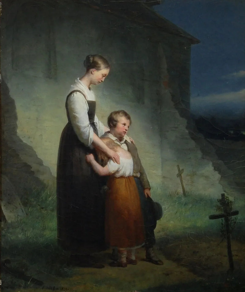 Los huérfanos - Ary Scheffer