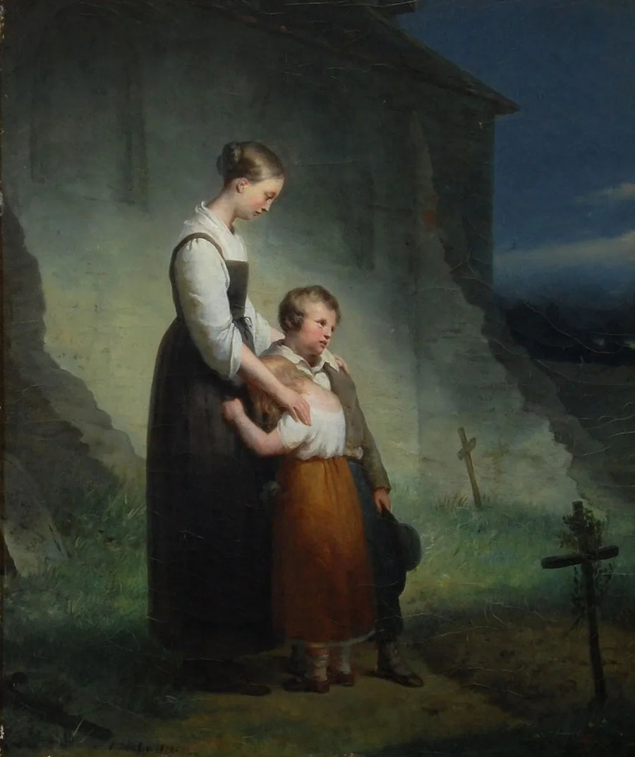 Los huérfanos - Ary Scheffer