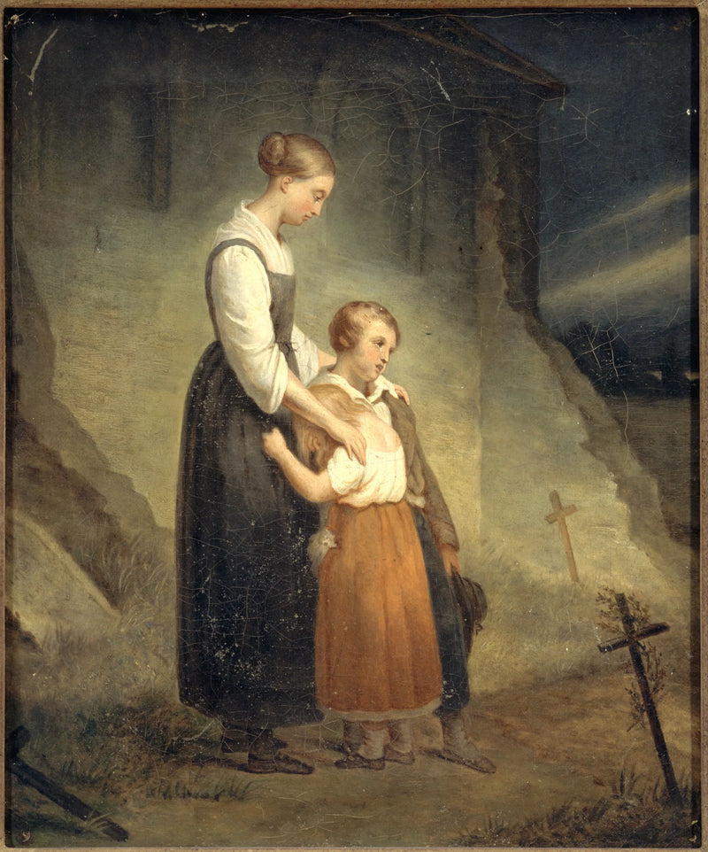 Los huérfanos - Ary Scheffer