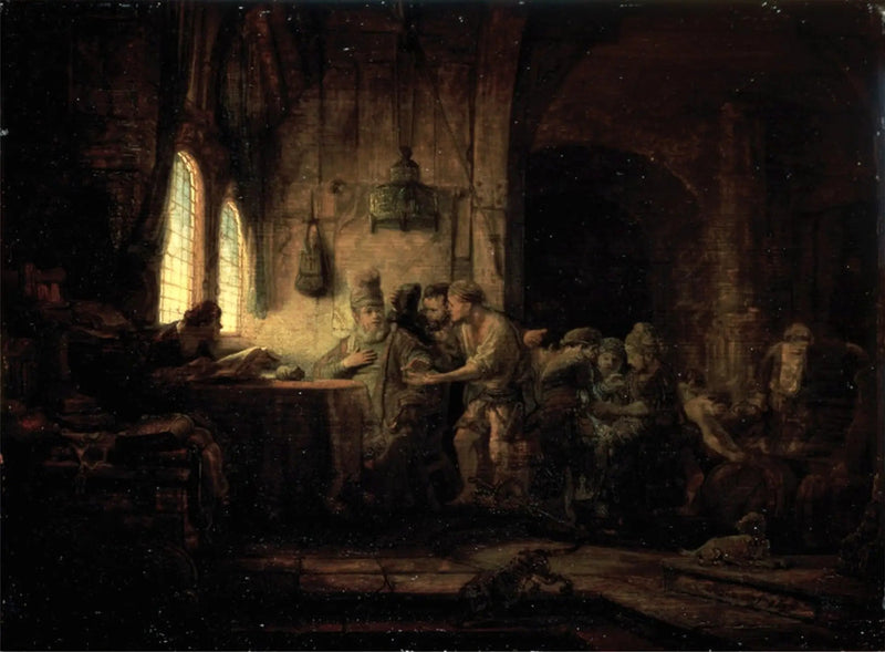 Los Obreros de la undécima hora - Rembrandt
