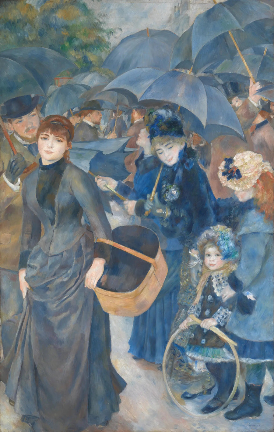Los Paraguas - Pierre-Auguste Renoir