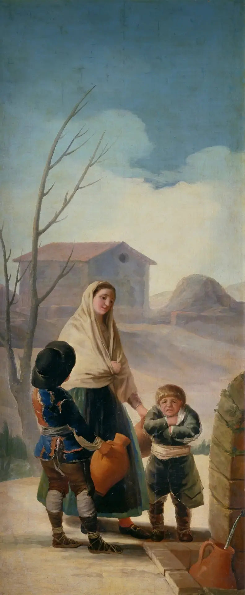 Los pobres en la fuente - Francisco de Goya