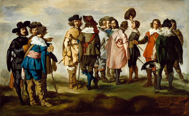 Los Pequeños Caballeros - Édouard Manet