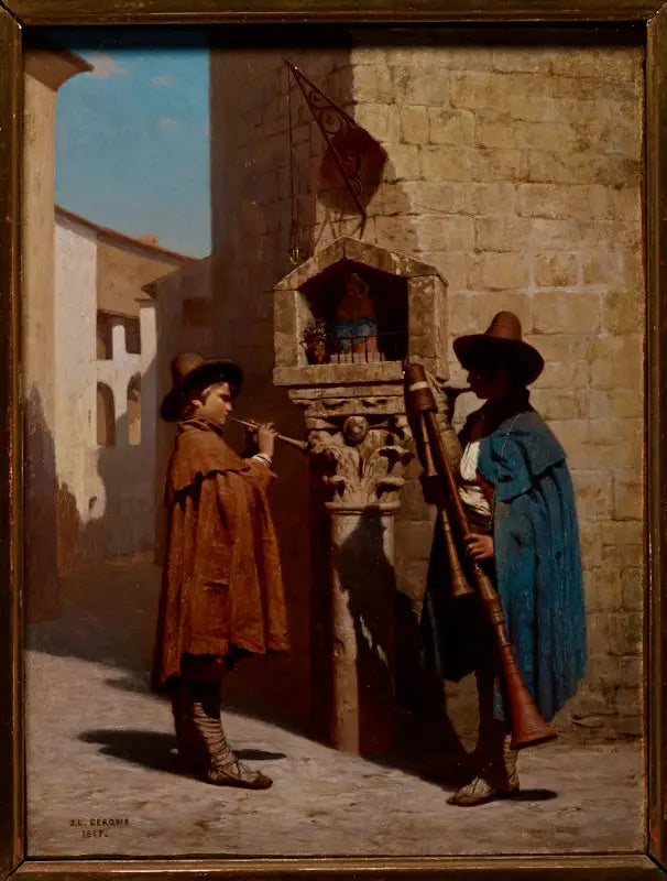 Los Pifferari - Jean-Léon Gérôme