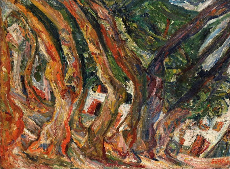 Los Plátanos en Céret - Chaim Soutine