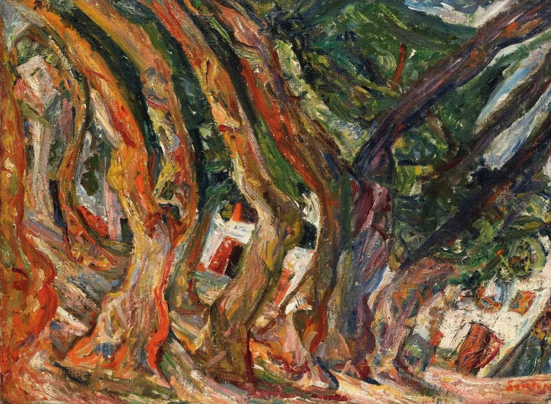 Los Plátanos en Céret - Chaim Soutine