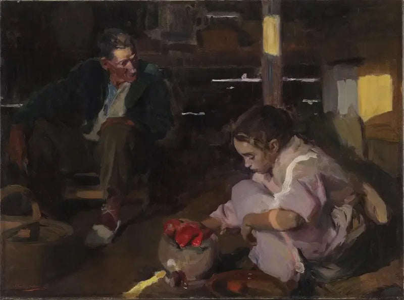 Los Pimientos - Joaquín Sorolla