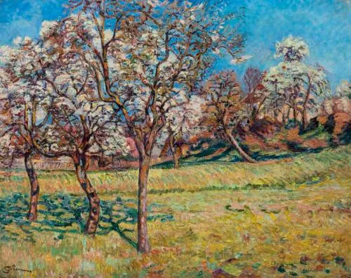 Los manzanos en Damiette - Armand Guillaumin