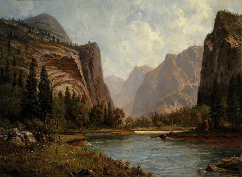 Las puertas de Yosemite - Albert Bierstadt
