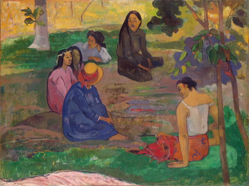 Los chismes - Paul Gauguin