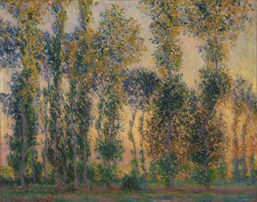 Los pulpos en Giverny, el amanecer - Claude Monet