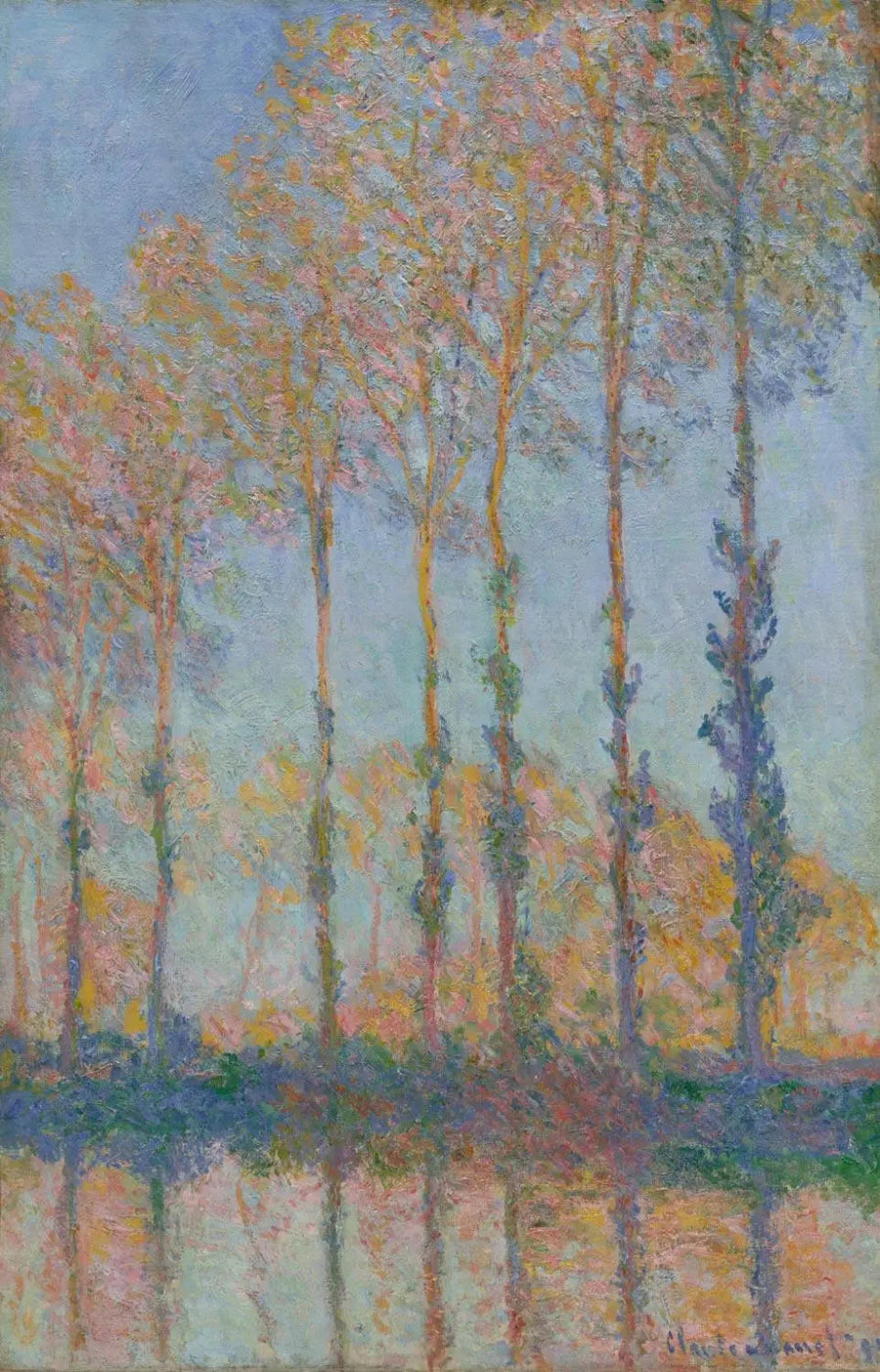 Los pulpos en la orilla del Epte - Claude Monet