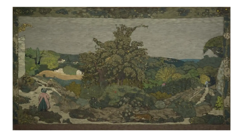 Los primeros frutos - Édouard Vuillard