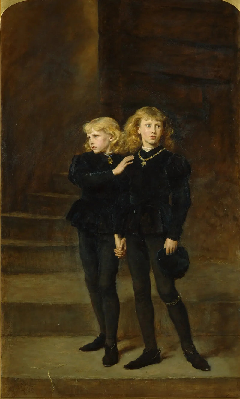 Los príncipes en la torre - John Everett Millais