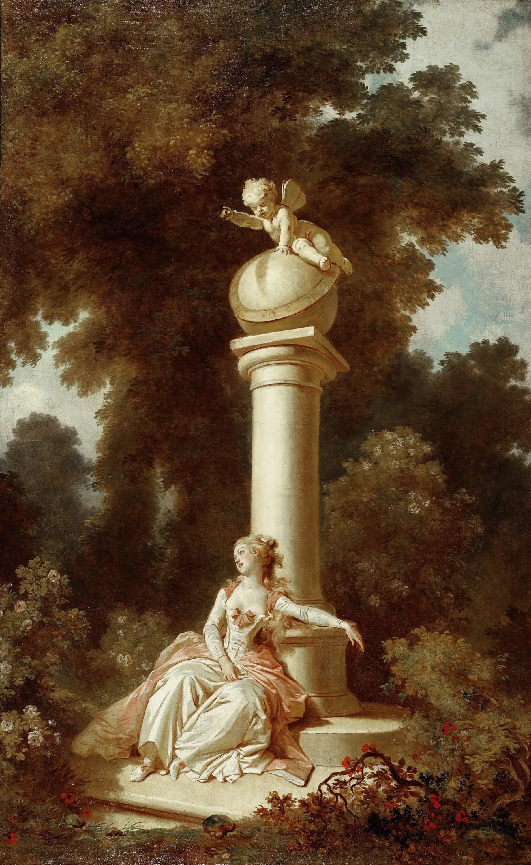 Les Progrès de l’amour: Rêverie - Jean-Honoré Fragonard - Alpha Reproduction