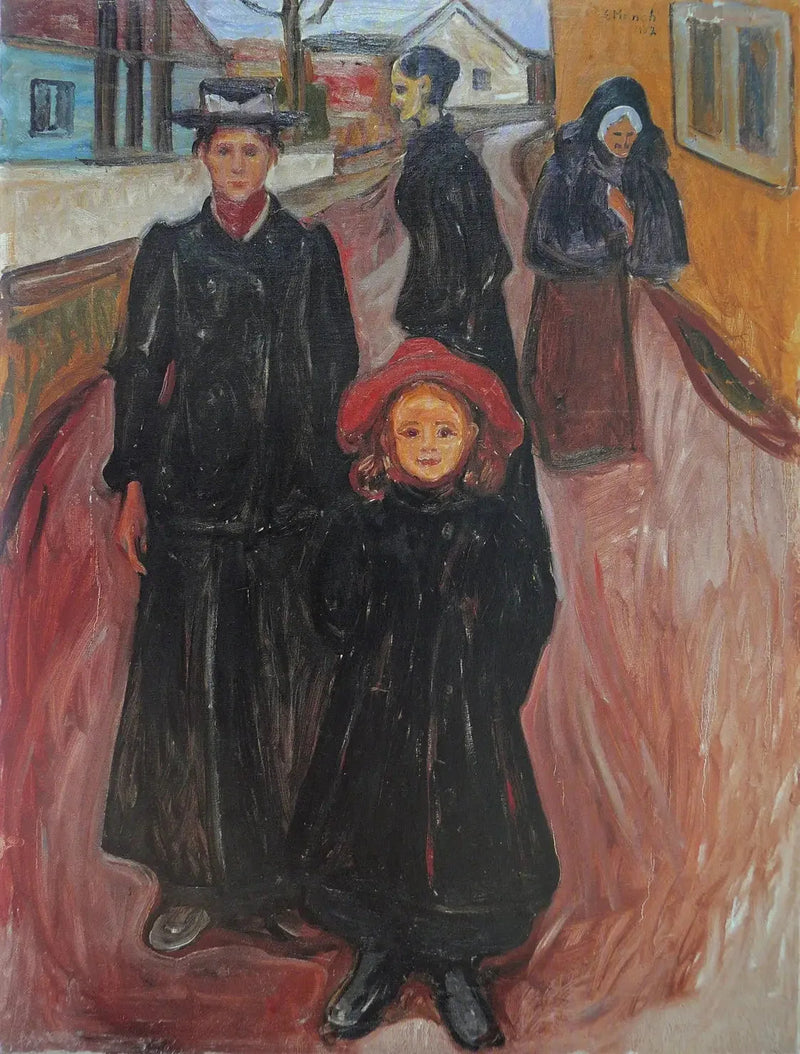 Los Cuatro Edades de la Vida - Edvard Munch