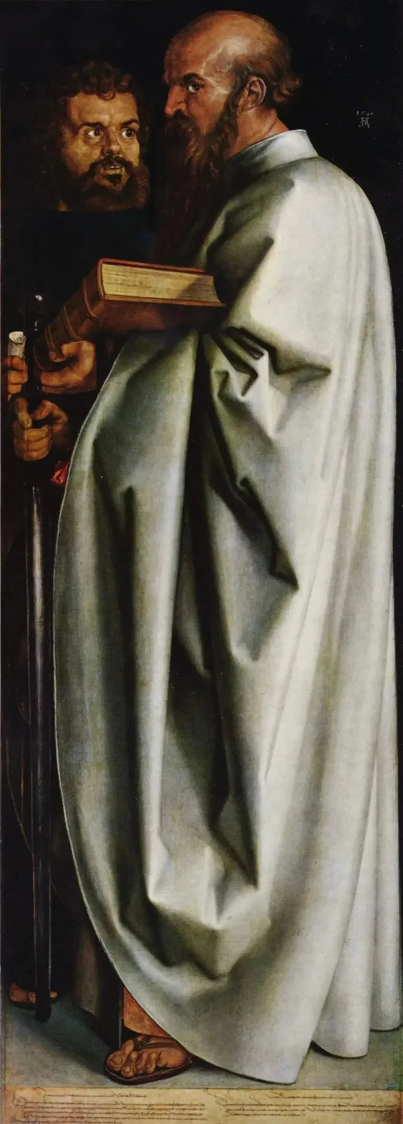 Los cuatro apóstoles: santos Marcos y Pablo - Albrecht Dürer