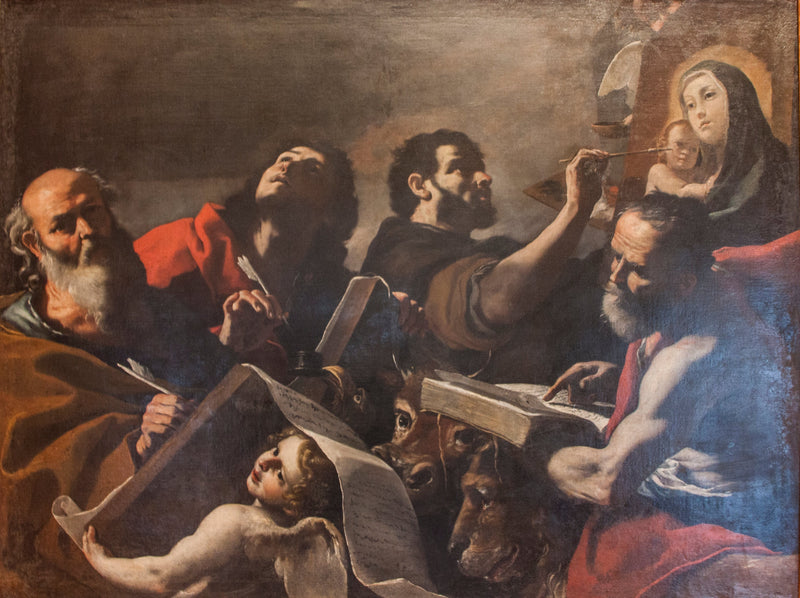 Los cuatro evangelistas - Mattia Preti