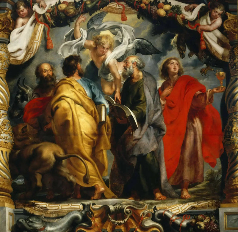 Los cuatro evangelistas - Pedro Pablo Rubens