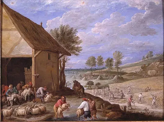 Las Cuatro Estaciones (Verano) - David Teniers el Joven