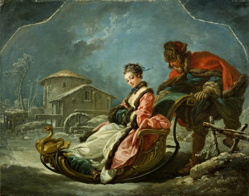 Las Cuatro Estaciones: El Invierno - François Boucher