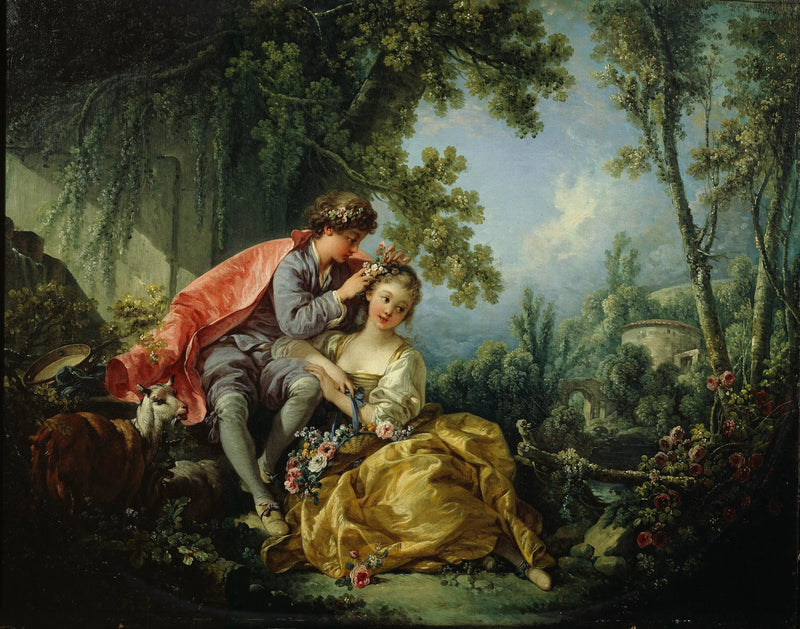 Las Cuatro Estaciones: Primavera - François Boucher