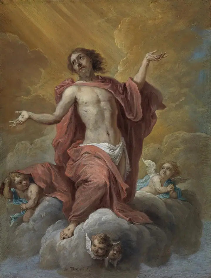Los quince secretos del rosario: la ascensión de Cristo - David Teniers el Joven
