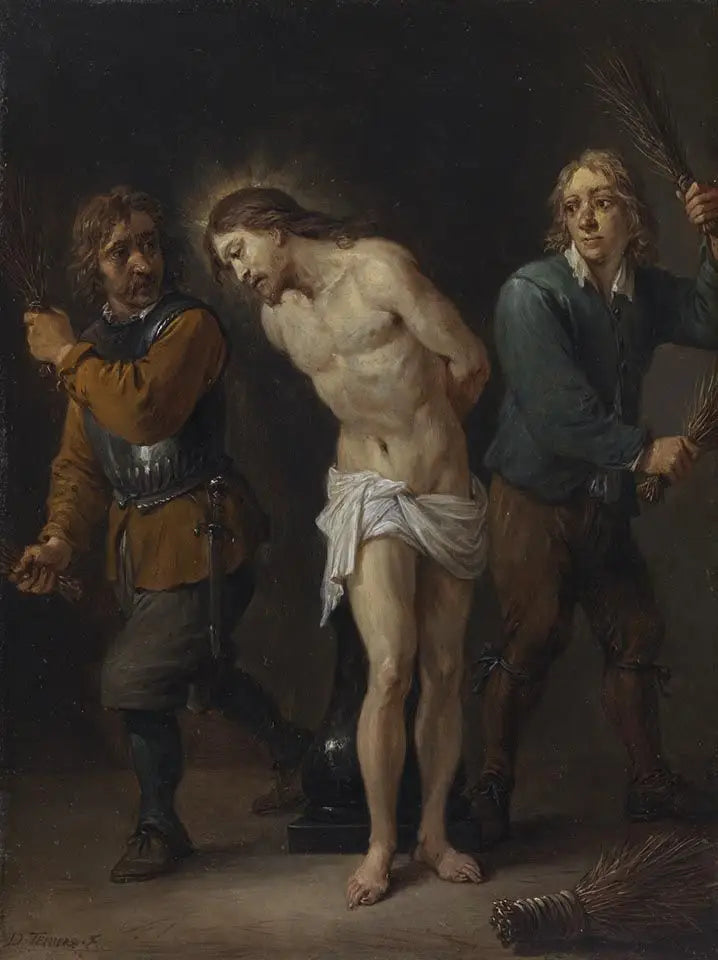 Los quince secretos del rosario: la flagelación de Cristo - David Teniers el Joven